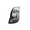 UP31263-Chrome Projection Headlight With White LED Light Bar For 2003-2017 Volvo VN/VNL - Driver