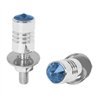 GG50851 - CR. ALUM. LICENSE PLATE BOLT W/BLUE CRYSTAL
