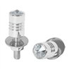GG50852 - CR. ALUM. LICENSE PLATE BOLT W/CLEAR CRYSTAL