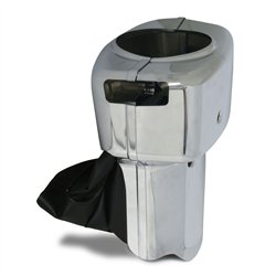 GG53988 - CR. PLASTIC STEERING WHEEL COLUMN COVER FOR FL 2007+