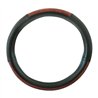 GG54006 - 18" DELUXE STEERING WHEEL CVR BLACK W/ DARK WOOD