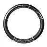 GG54017 - 18" DELUXE STEERING WHEEL CVR BLACK WOOD W/ CHROME TRIM