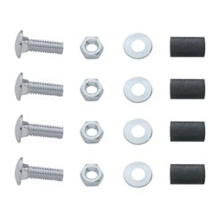 UP10403-Top Mud Flap Plate Hardware - Bolt Thru