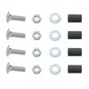 UP10403-Top Mud Flap Plate Hardware - Bolt Thru