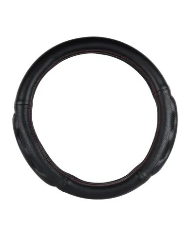 GG54054 - 18" DELUXE+ STEERING WHEEL CVR MATTE BLACK W/COMFORT PAD
