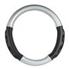 GG54055 - 18" DELUXE+ STEERING WHEEL CVR SILVER CARBON W/COMFORT PAD