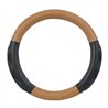 GG54058 - 18" DELUXE+ STEERING WHEEL CVR MATTE LIGHT WOOD W/ COMFORT