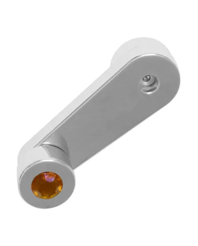 GG56181 - CR. PLASTIC WINDOW CRANK W/ AMBER JEWEL FOR FREIGHTLINER