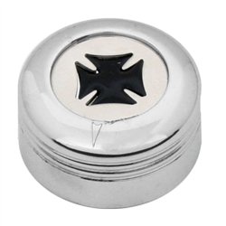 GG66950 - CR. PLASTIC A/C KNOB W/BLACK IRON CROSS FOR PETE 2005 UP