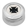 GG66950 - CR. PLASTIC A/C KNOB W/BLACK IRON CROSS FOR PETE 2005 UP