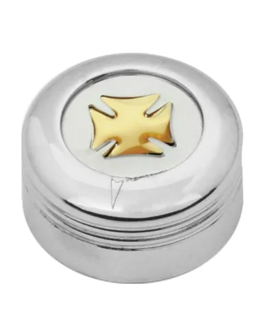 GG66952 - CR. PLASTIC A/C KNOB W/GOLD IRON CROSS FOR PETE 2005 UP