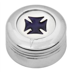 GG66954 - CR. PLASTIC A/C KNOB W/PURPLE IRON CROSS FOR PETE 2005 UP