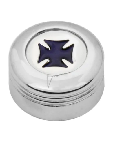 GG66954 - CR. PLASTIC A/C KNOB W/PURPLE IRON CROSS FOR PETE 2005 UP