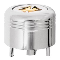 GG66962 - CR. PLASTIC A/C KNOB W/GOLD IRON CROSS FOR PETE