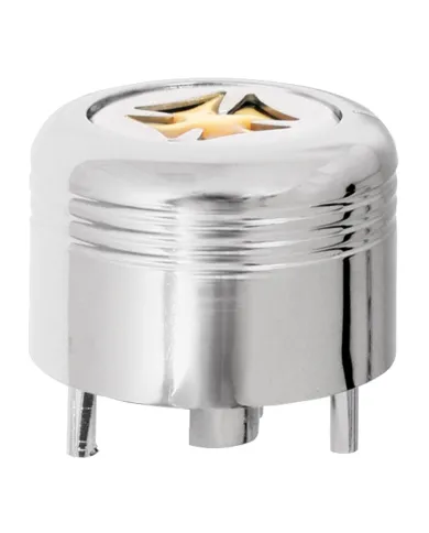 GG66962 - CR. PLASTIC A/C KNOB W/GOLD IRON CROSS FOR PETE