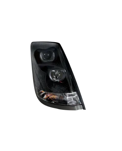 UP31269-Blackout Projection Headlight With White LED Light Bar For 2003-2017 Volvo VN/VNL - Passenger