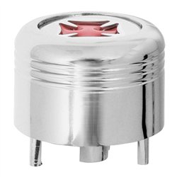 GG66965 - CR. PLASTIC A/C KNOB W/RED IRON CROSS FOR PETE