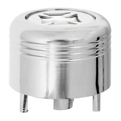 GG66966 - CR. PLASTIC A/C KNOB W/SILVER IRON CROSS FOR PETE
