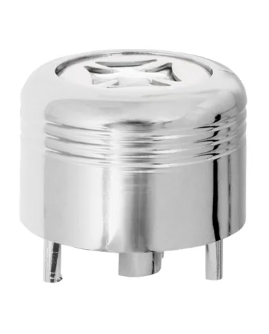 GG66966 - CR. PLASTIC A/C KNOB W/SILVER IRON CROSS FOR PETE
