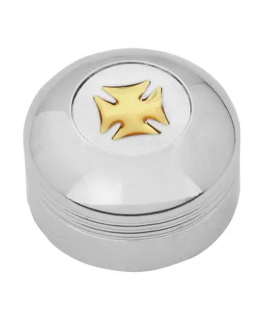 GG66972 - CR. PLASTIC A/C KNOB W/GOLD IRON CROSS FOR KW 2002 UP