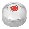 GG66975 - CR. PLASTIC A/C KNOB W/RED IRON CROSS FOR KW 2002 UP