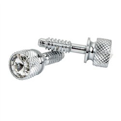 GG67092 - CR. DASH SCREW W/CLEAR CRYSTAL FOR PETERBILT