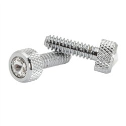 GG67152 - CR. SMALL DASH SCREW W/CLEAR CRYSTAL FOR PETERBILT 2000DOWN