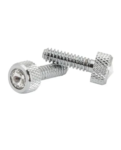 GG67152 - CR. SMALL DASH SCREW W/CLEAR CRYSTAL FOR PETERBILT 2000DOWN