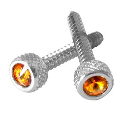 GG67190 - CR. DASH SCREW W/AMBER CRYSTAL FOR INTERNATIONAL