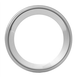 GG68162 - CR. STEEL GAUGE COVER FOR PETERBILT SMALL GAUGE