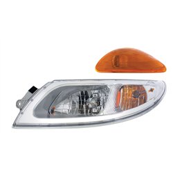 UP31276-Headlight With Turn Signal For International Durastar (2002-2018) & MV (2019-2022) - Driver