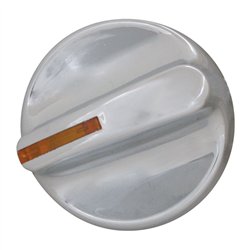 GG68373 - CR. PLASTIC AC/HEATER KNOB W/ AMBER INDICATOR FOR KW 02-05