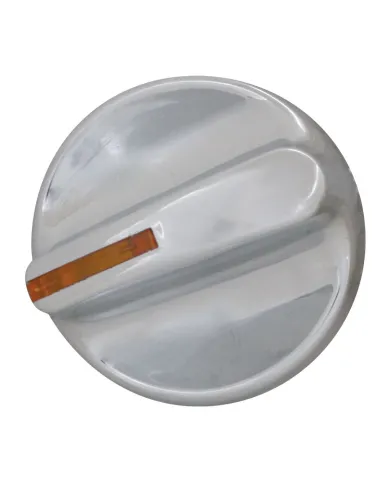 GG68373 - CR. PLASTIC AC/HEATER KNOB W/ AMBER INDICATOR FOR KW 02-05