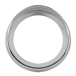 GG68396 - CR. PLASTIC 5-1/4" GAUGE COVER FOR KENWORTH SPEEDOMETER
