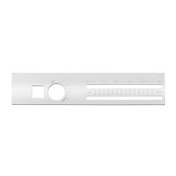 GG68401 - SS A/C & HEATER CONTROL PLATE FOR FREIGHTLINER