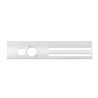 GG68403 - CR. PLASTIC HEATER BEZEL & SS PLATE W/SCREW FOR FLT