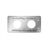GG68620 - SS PARKING BRAKE SWITCH PLATE FOR KENWORTH