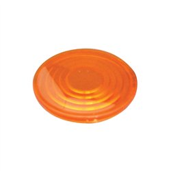 GG68970 - AMBER 1-9/16" ROUND CAB DOME LIGHT LENS FOR PETE 2006 UP