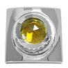 GG68990 - CR. PLASTIC SWIVEL MAP LIGHT COVER W/AMBER CRYSTAL