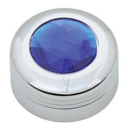 GG69031 - CR. PLASTIC A/C KNOB W/BLUE JEWEL FOR PETE 2005 UP