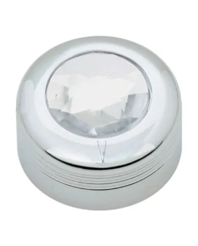 GG69032 - CR. PLASTIC A/C KNOB W/CLEAR JEWEL FOR PETE 2005 UP