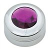 GG69034 - CR. PLASTIC A/C KNOB W/PURPLE JEWEL FOR PETE 2005 UP