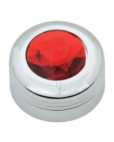 GG69035 - CR. PLASTIC A/C KNOB W/RED JEWEL FOR PETE 2005 UP
