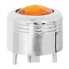 GG69040 - CR. PLASTIC A/C KNOB W/AMBER JEWEL FOR PETE