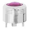 GG69044 - CR. PLASTIC A/C KNOB W/PURPLE JEWEL FOR PETE
