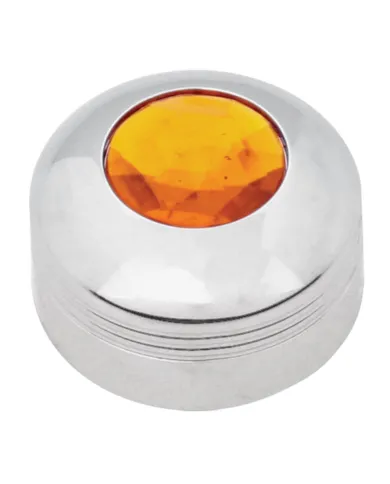 GG69050 - CR. PLASTIC A/C KNOB W/AMBER JEWEL FOR KW 2002 UP