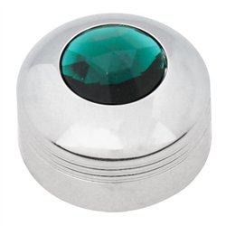 GG69053 - CR. PLASTIC A/C KNOB W/GREEN JEWEL FOR KW 2002 UP
