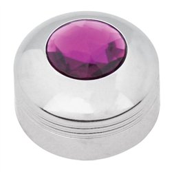 GG69054 - CR. PLASTIC A/C KNOB W/PURPLE JEWEL FOR KW 2002 UP