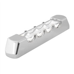 GG74811 - 4" AMBER/CLEAR 4 LED LIGHT BAR W/CR. PLASTIC BEZEL COVER