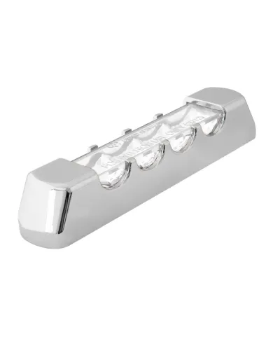 GG74811 - 4" AMBER/CLEAR 4 LED LIGHT BAR W/CR. PLASTIC BEZEL COVER